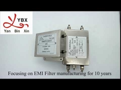 120V 30A 250VAC AC Power Noise Filter / AC Line EMI Filter Metal Case