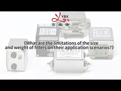 Filtro de línea eléctrica EMI de tres fases de alto rendimiento