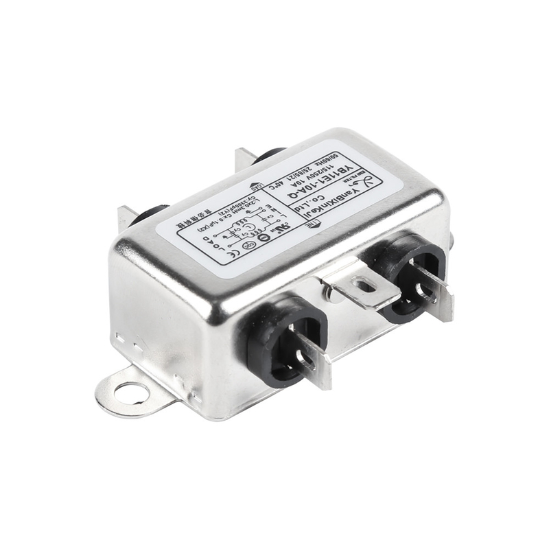 filtro de línea eléctrica de paso bajo la monofásico del filtro YB11E1-Q de 10A EMC