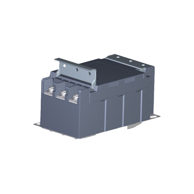 YBX Nuevo tipo de filtro monofásico con carcasa de plástico segura EMI/EMC Filtro con cubierta de bloque terminal