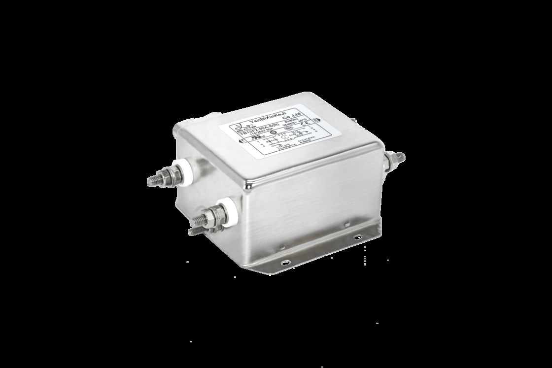 Filtro monofásico de 15 amperios 220 V Din Rail RFI Filtro para equipos de automatización